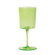 ISOLANO Handmade Coloured Wine Glass Set of 2