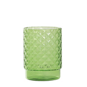 ISOLANO Handmade Coloured Stackable Tumbler Set of 4