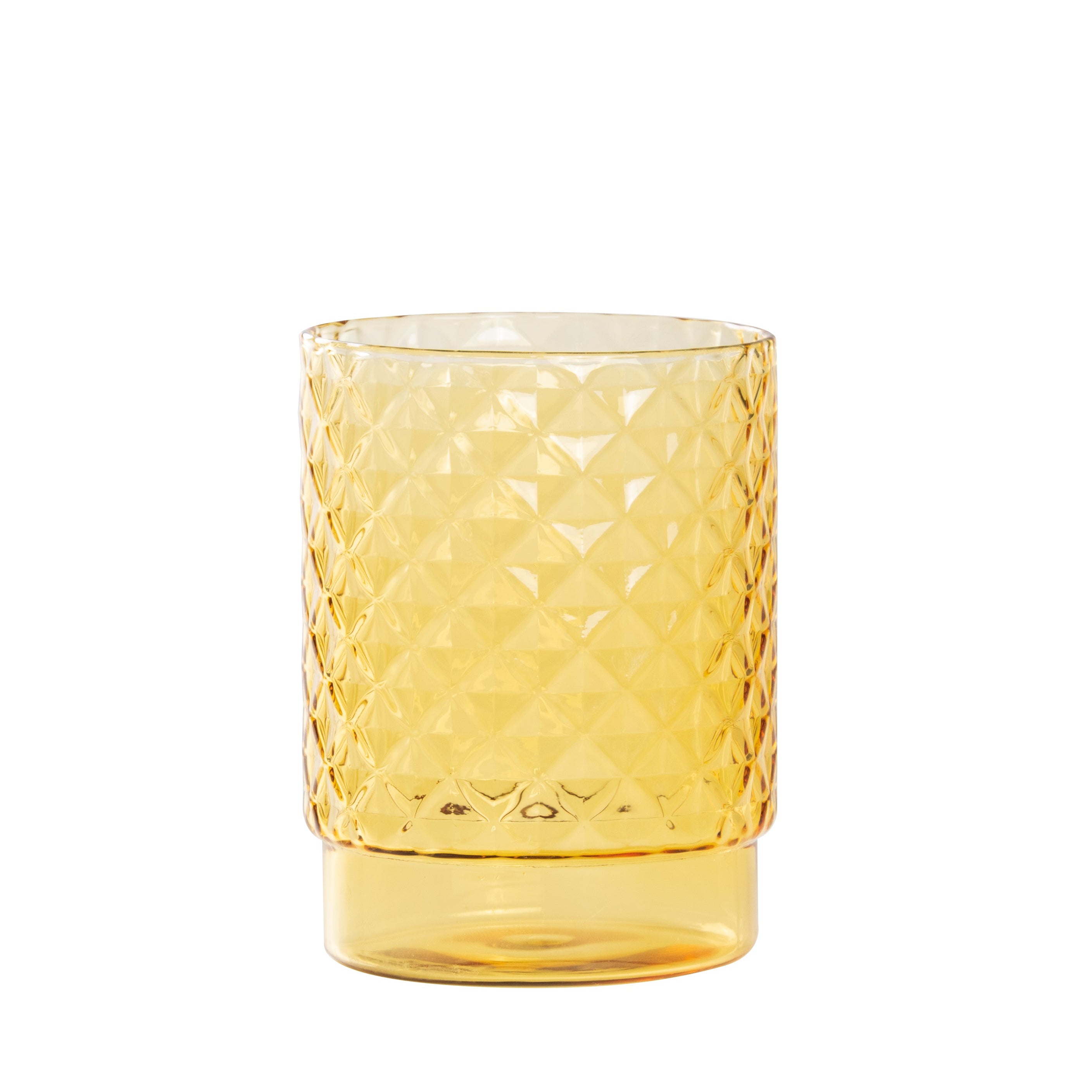 ISOLANO Handmade Coloured Stackable Tumbler Set of 4