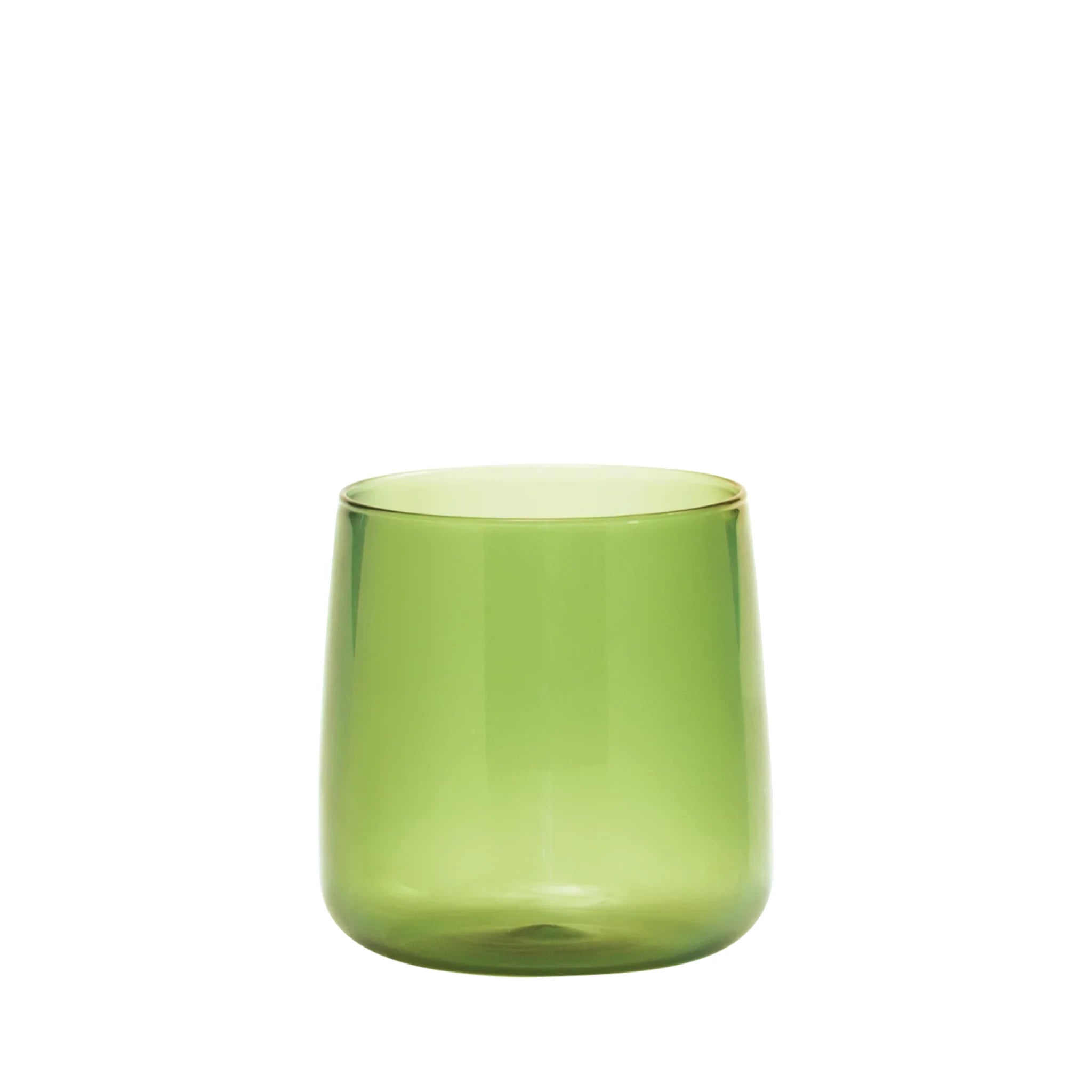 NO BILIA Handmade Coloured Glass Tumblers Set 6