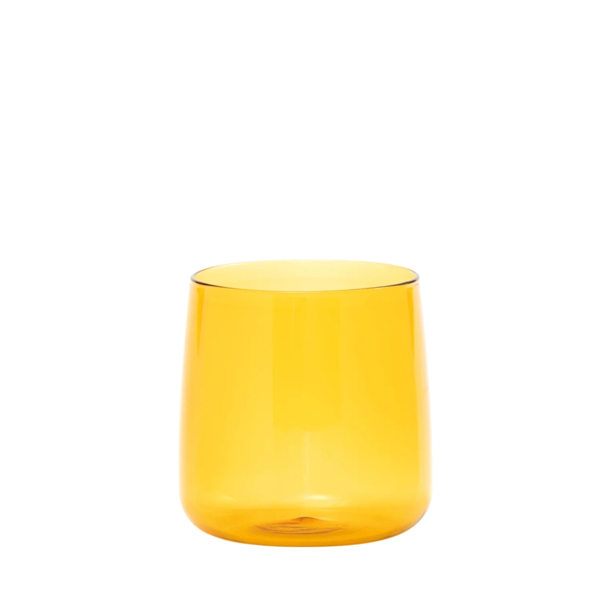 NO BILIA Handmade Coloured Glass Tumblers Set 6