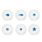 TECA MARE Handmade Glass Tumbler Set of 6
