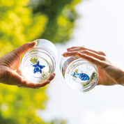 TECA MARE Handmade Glass Tumbler Set of 6