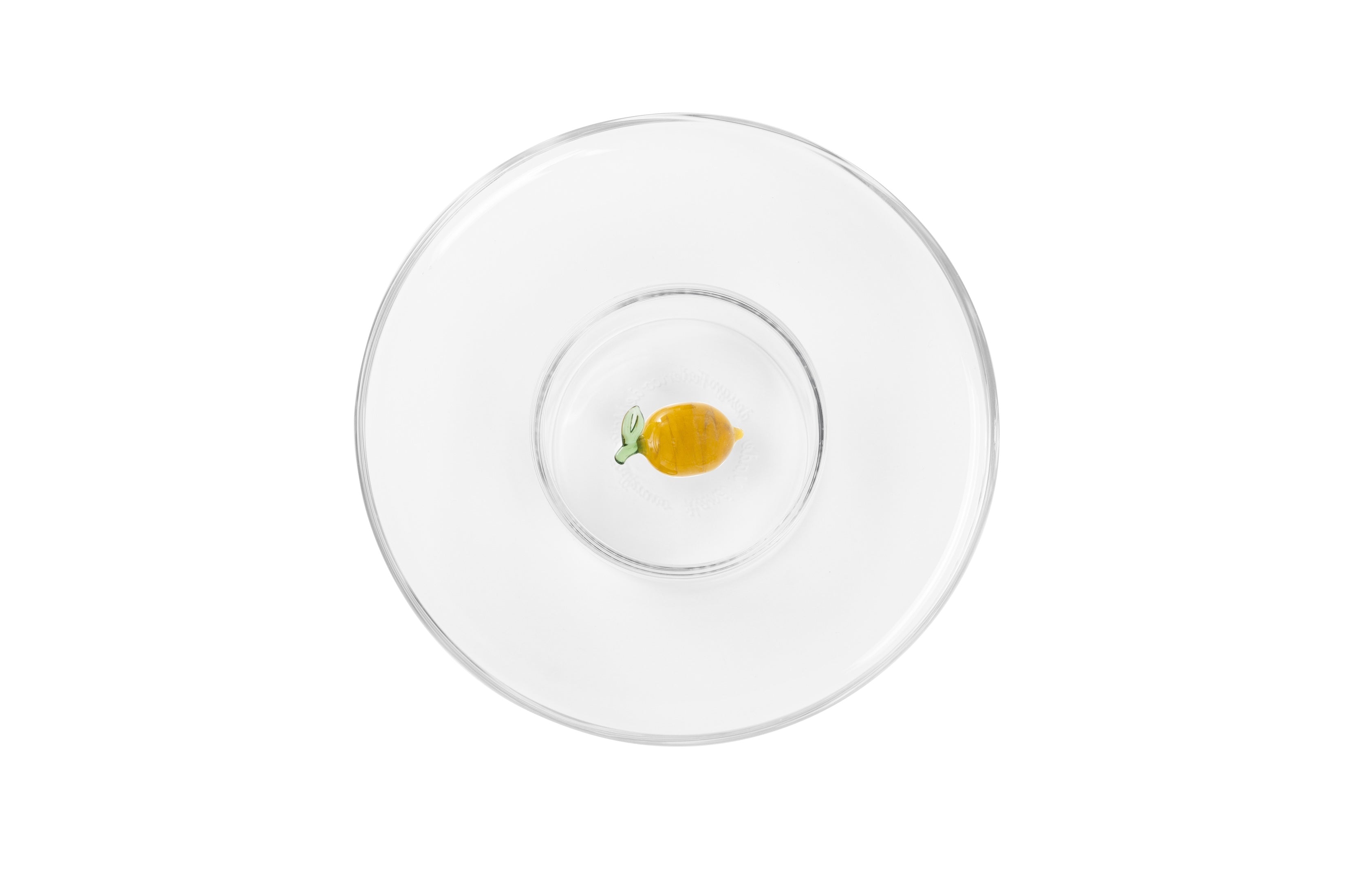 TECA TASTING Handmade Glass Olive Oil Dish