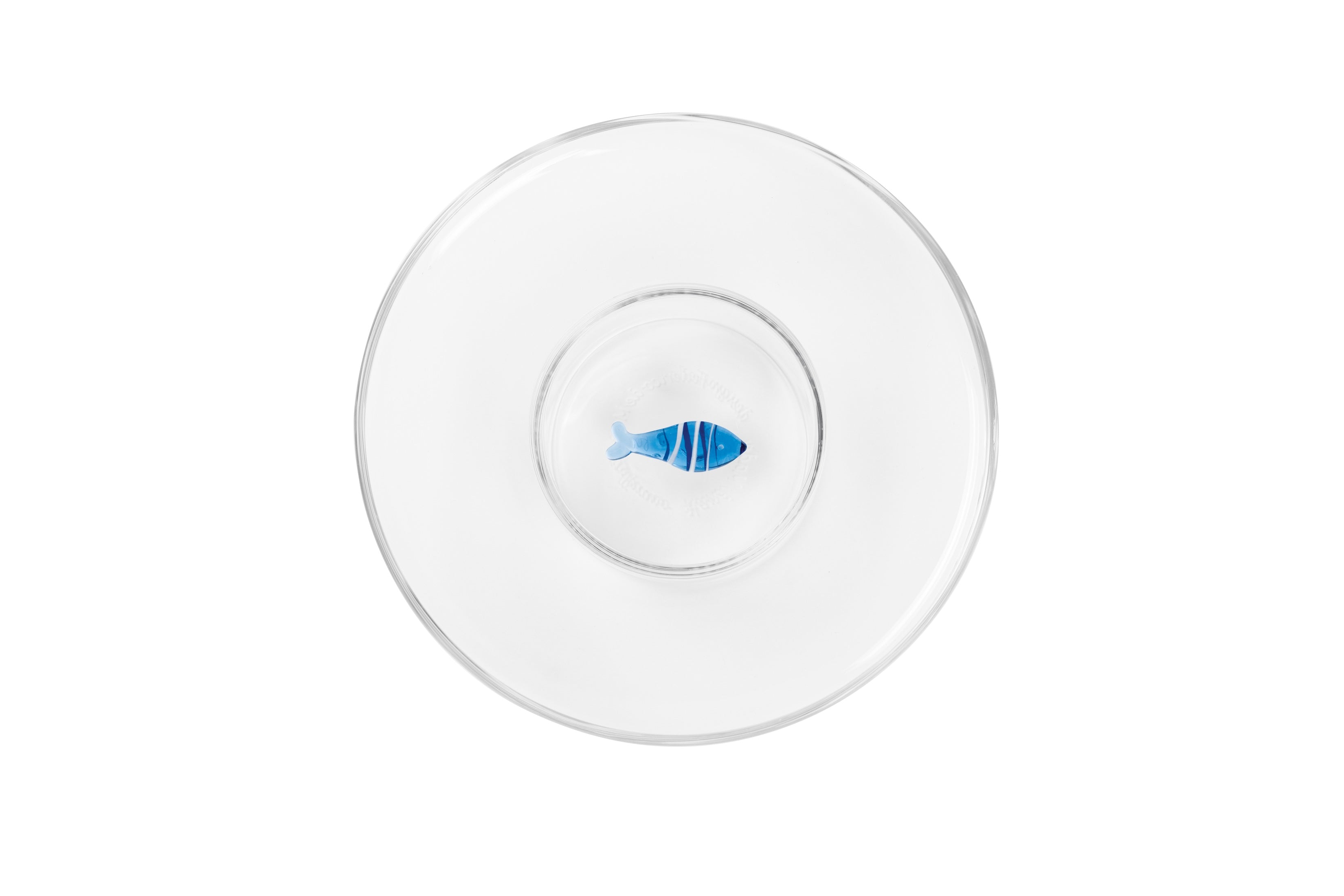TECA TASTING Handmade Glass Olive Oil Dish