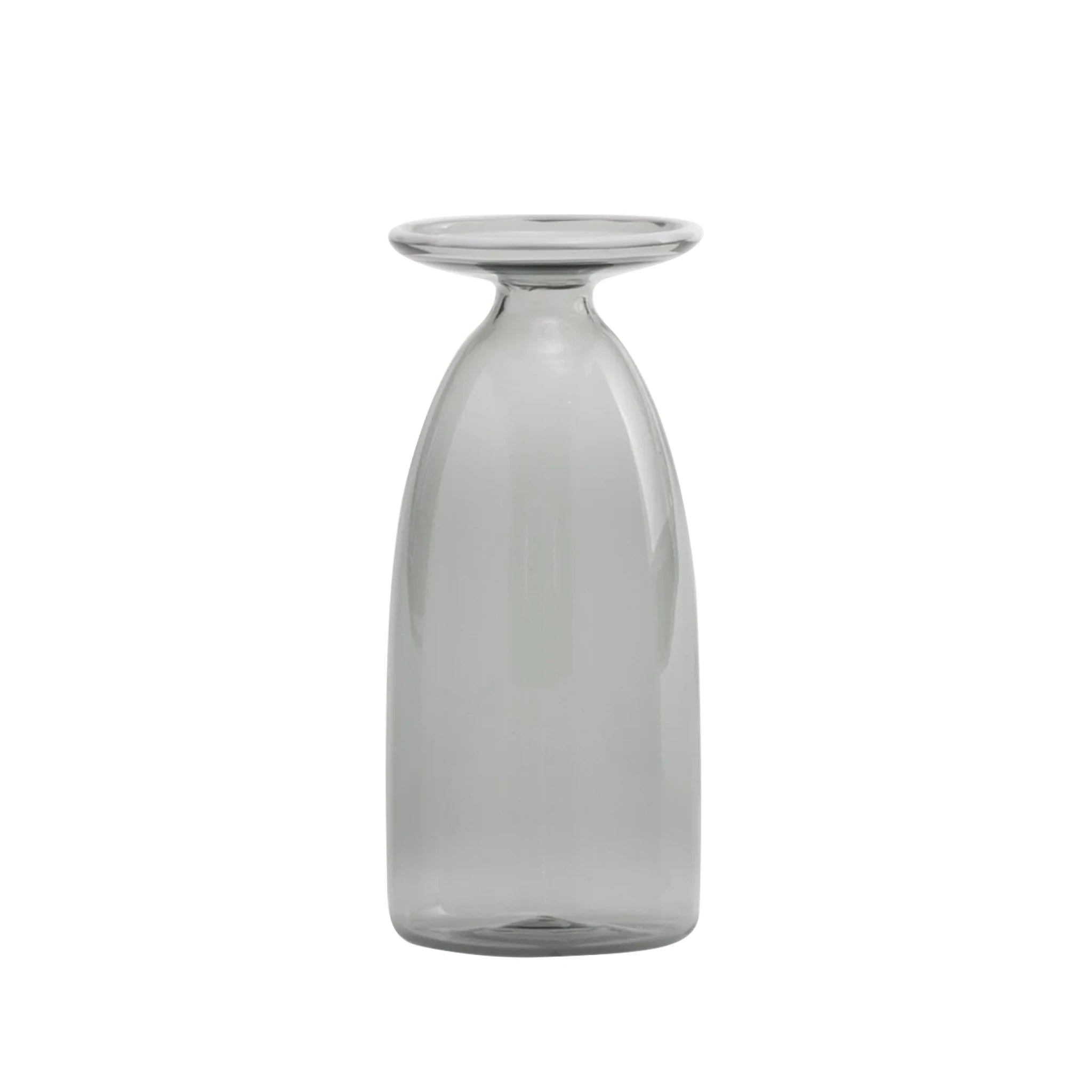 UN FIORE Handmade Glass Vase - Medium Flat Top