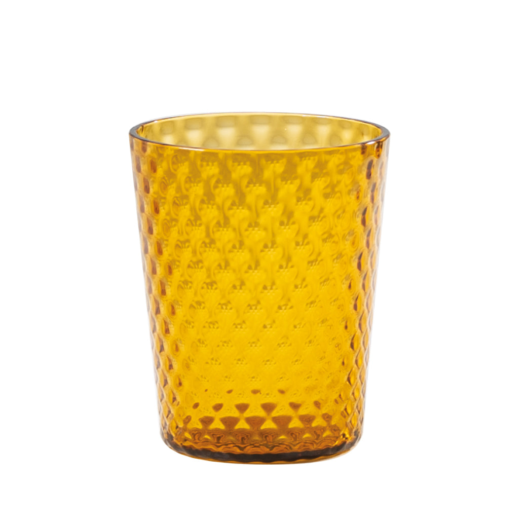 Veneziano Mixology Coloured Glass Tumbler Set of 6