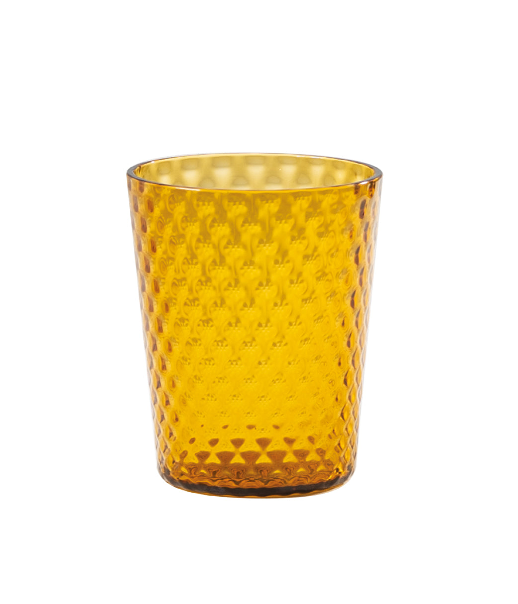 Veneziano Mixology Coloured Glass Tumbler Set of 6