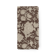 Linen Napkin Indian Rose - Brown