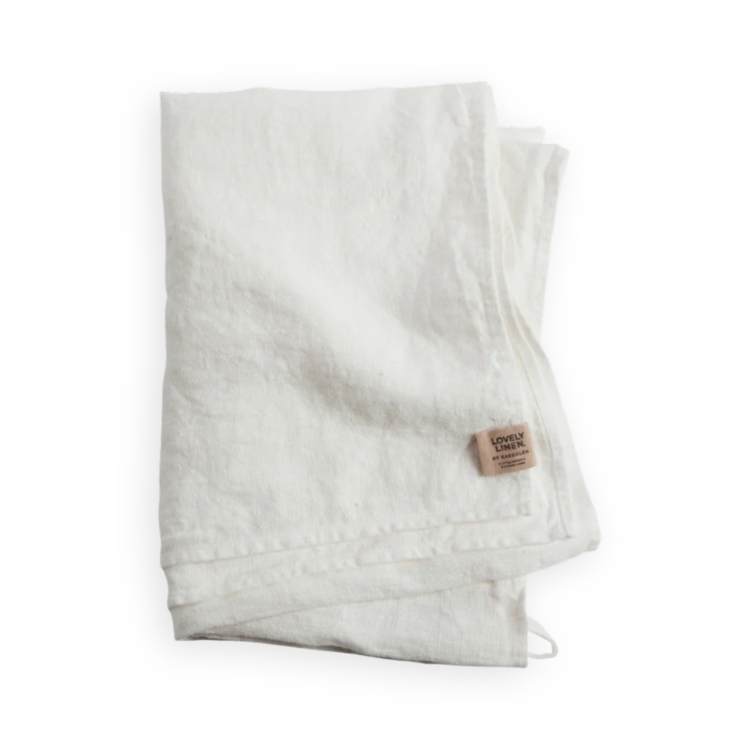Lovely Linen Hammam Towel - Off White