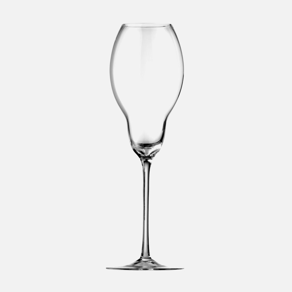 ULTRALIGHT French Champagne Glass Mouth Blown - Gift Box of 2