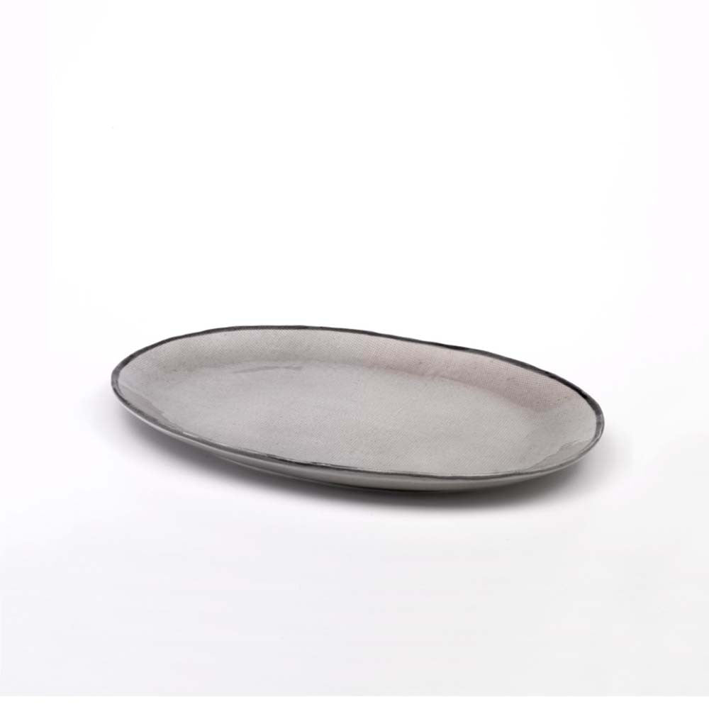 JUTA small oval serving plate