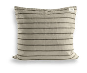 Misty Stripe Linen Cushion Cover