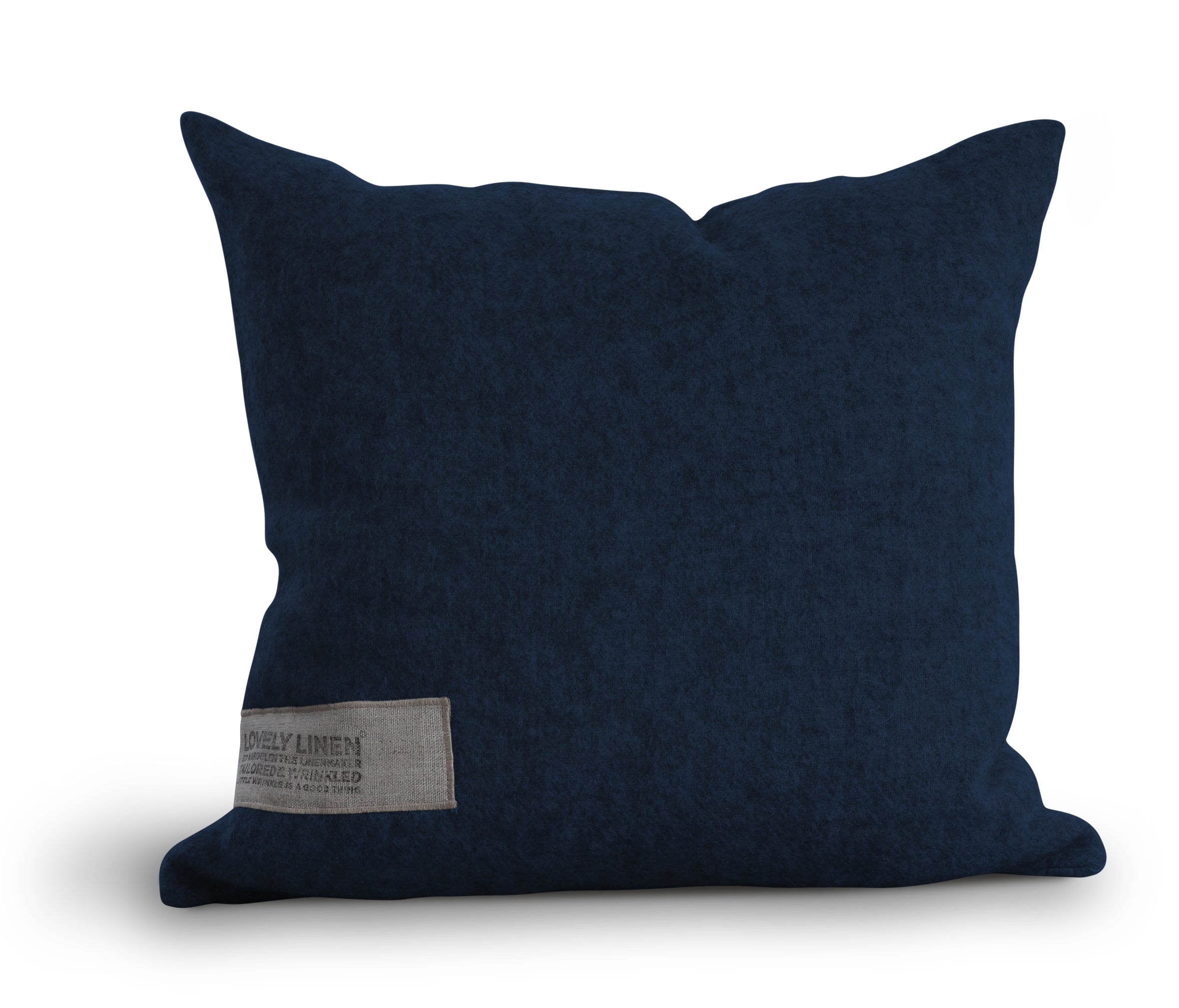 Reversible Wool and Linen Cushion Cover