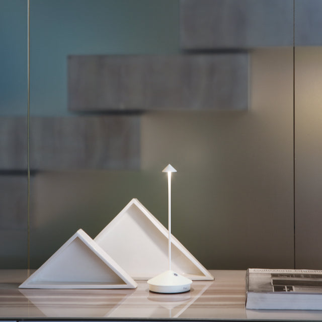 PINA Pro Portable Table Lamp - MATT WHITE