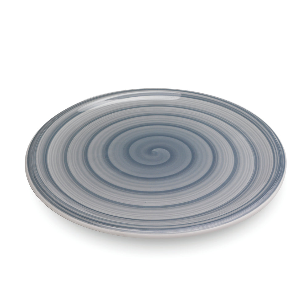 MANNAGGIA LI PESCETTI Dinner Plate Sea Design Grey