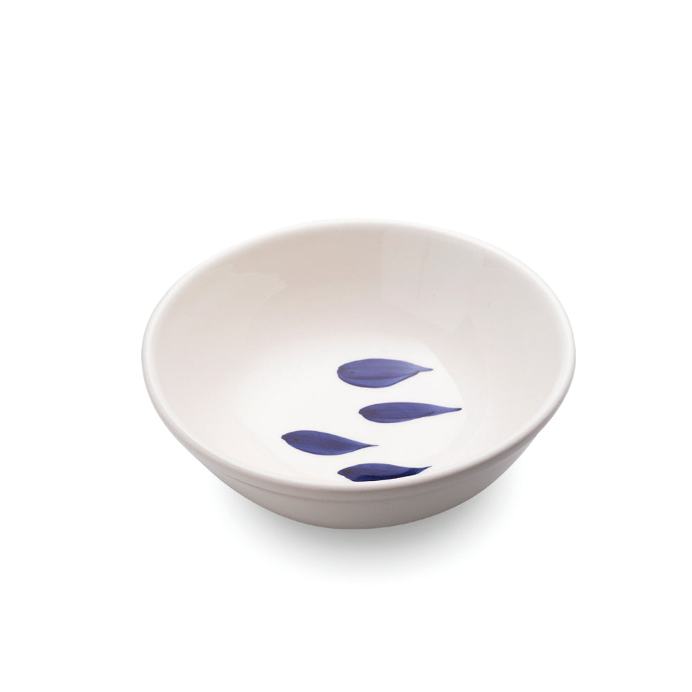 Small Salad Bowl - Fish Design Blue