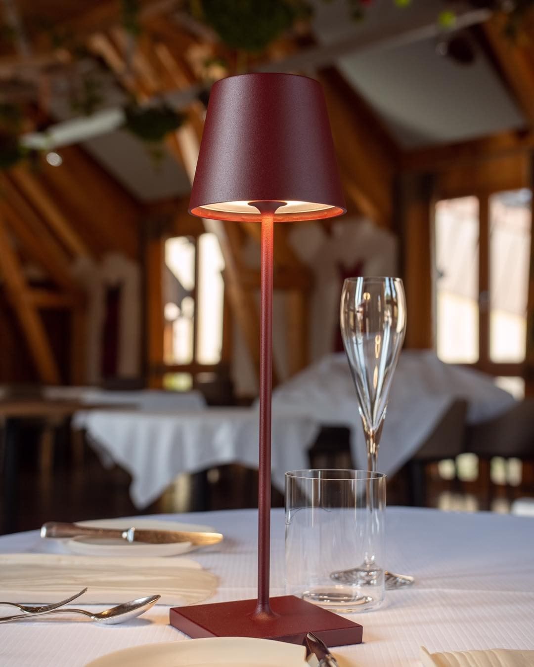 POLDINA PRO Portable Lamp - BORDEAUX